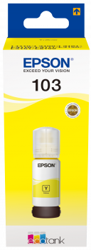 Cartucho Epson T00s4 103 Ecotank Amarillo 65ml